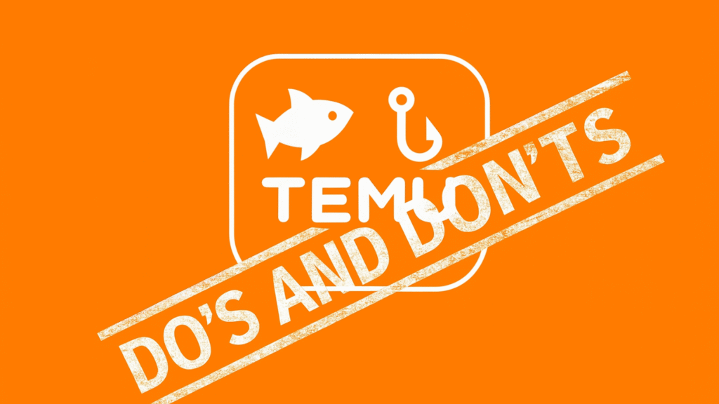 Fishing products to buy on Temu and ones to avoid